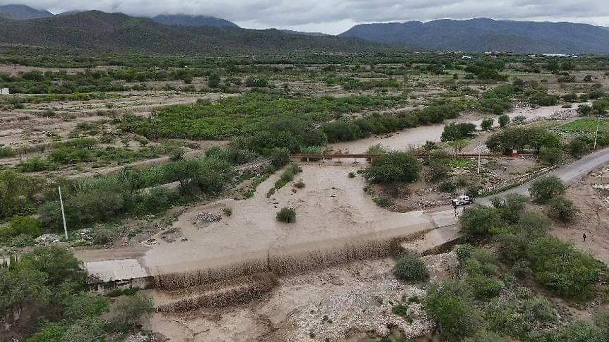 barrancada miahuatlan inundaciones por lluvias